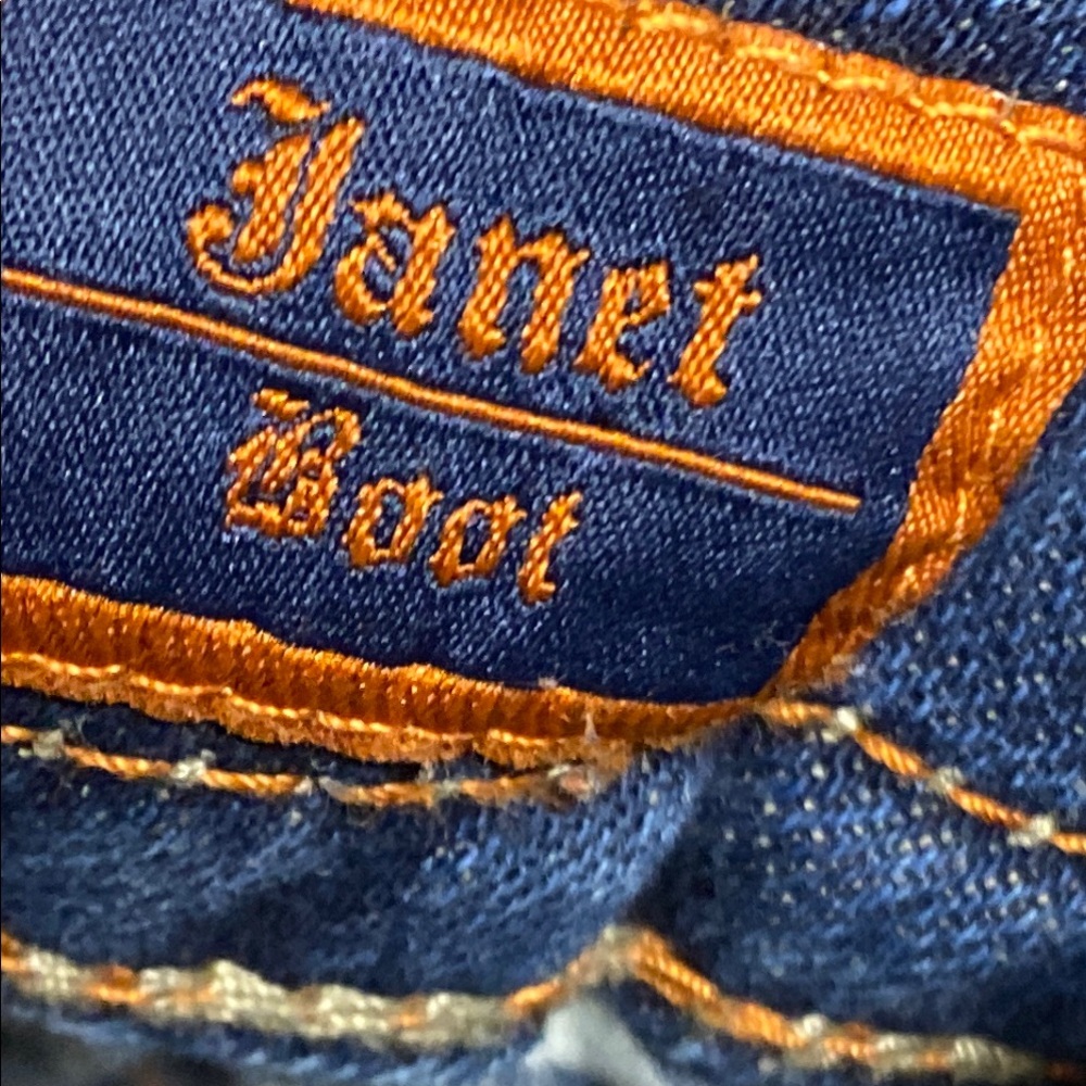Rock Revival Janet size 28 Blue Boot Cut Jeans stretch cowgirl comfy - Picture 15 of 16